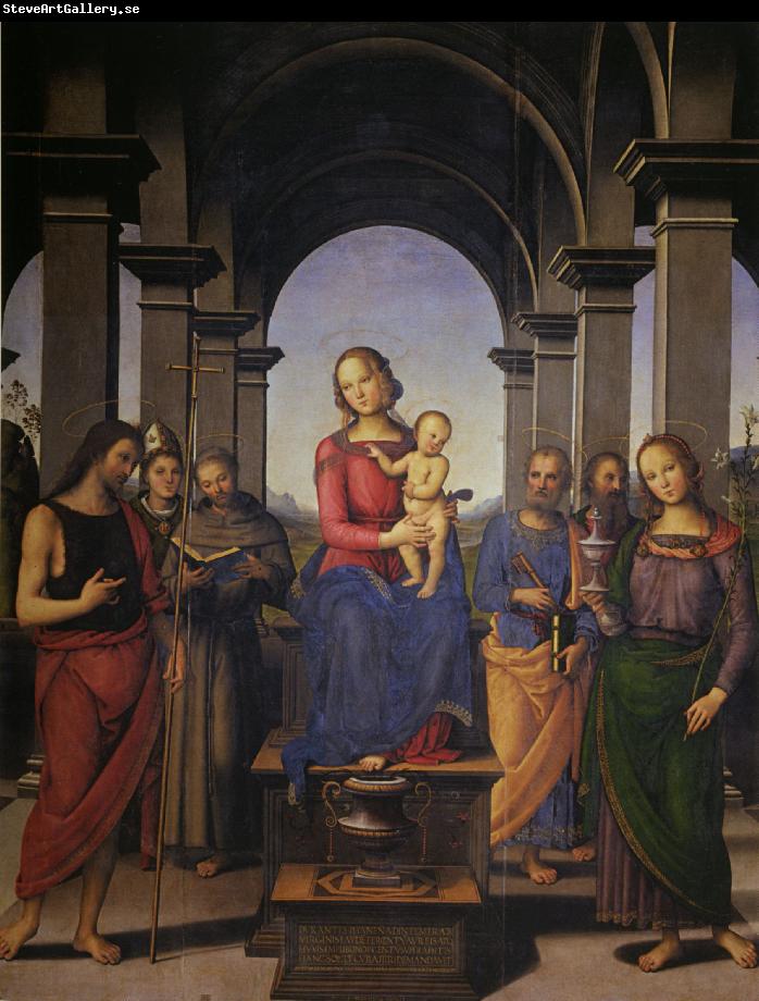 Pietro Perugino Fano Altarpiece